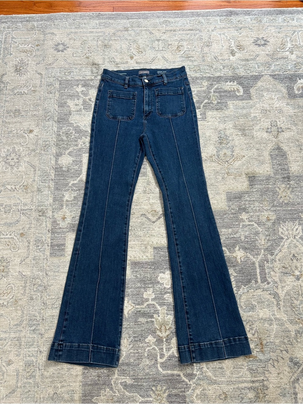 DL1961 Bridget Boot High Rise Instasculpt 33” DL Performance Women’s Jeans 28